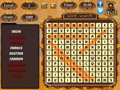 Countries Word Search screenshot