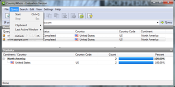 CountryWhois screenshot 2