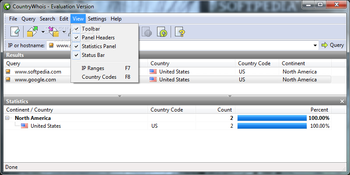 CountryWhois screenshot 3