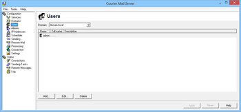 Courier Mail Server screenshot 5
