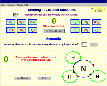 Covalent Bonding screenshot