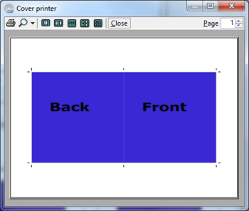 Cover Printer screenshot 3