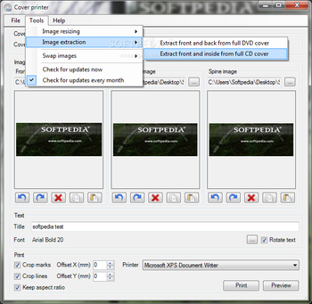 CoverPrinter screenshot 5