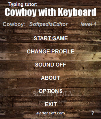 Cowboy with Keyboard screenshot