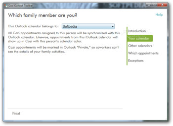 Cozi Outlook Toolbar screenshot 2