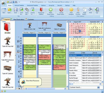 CozyRestaurant Reservation for Workgroup screenshot 3