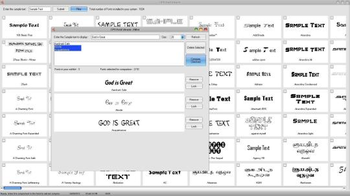CPS Font Viewer screenshot