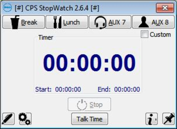 CPS StopWatch screenshot