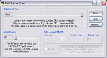 CPU Eat 'n' Cool screenshot