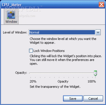 CPU Meter screenshot 2