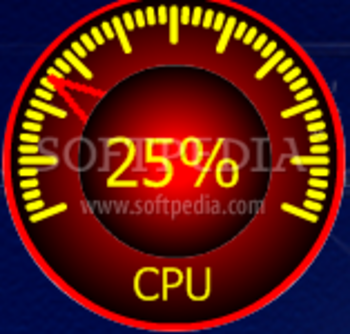 CPU meter screenshot