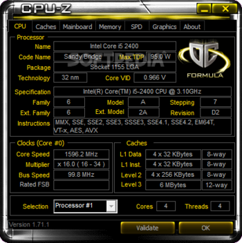 CPU-Z ASRock screenshot