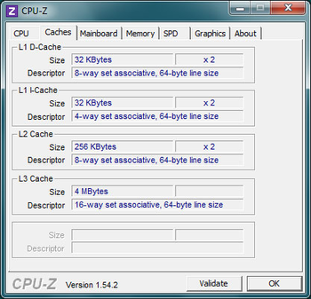 CPU-Z screenshot 2