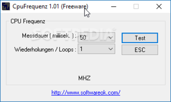 CpuFrequenz screenshot