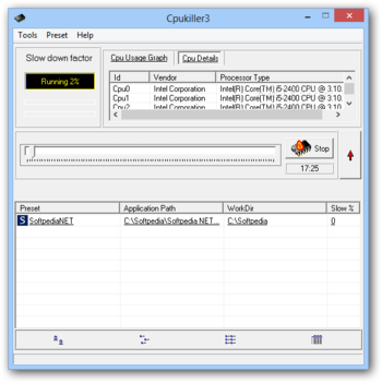 Cpukiller3 screenshot 2