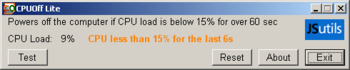 CPUOff Lite screenshot
