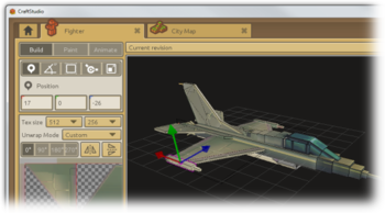 CraftStudio beta screenshot