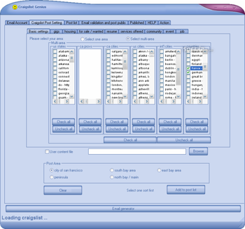 CraigsList Commander screenshot