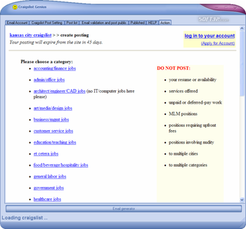 CraigsList Commander screenshot 3