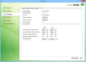 CrashPlan screenshot 10