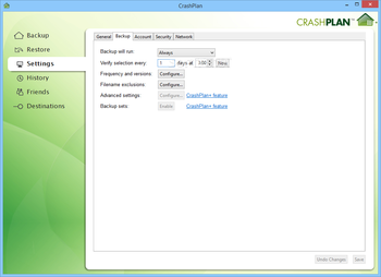 CrashPlan screenshot 6