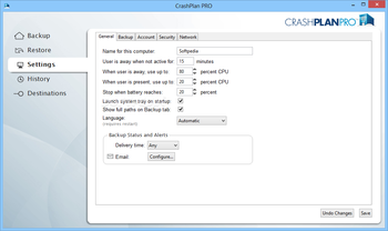 CrashPlan PRO screenshot 3