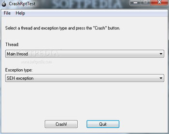 CrashRpt screenshot