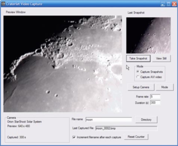 Craterlet Video Capture screenshot 2