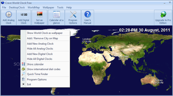 Crave World Clock Free screenshot 2