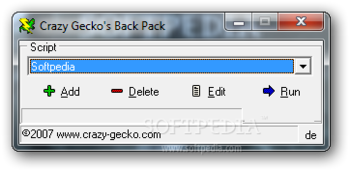 Crazy Gecko's BackPack screenshot