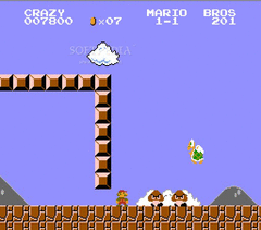 Crazy Mario Brothers screenshot 2