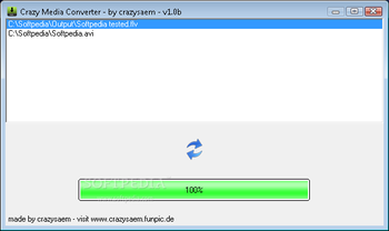 Crazy Media Converter screenshot