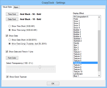 CrazyClock screenshot 3