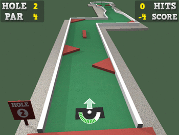 CrazyGolf 3D screenshot