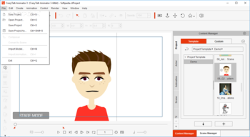 CrazyTalk Animator screenshot 2