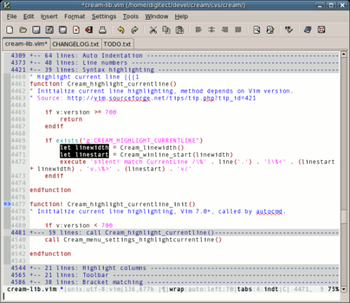 Cream screenshot