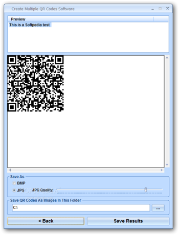 Create Multiple QR Codes Software screenshot 2