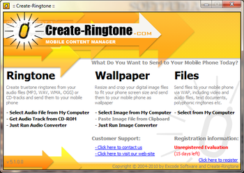 Create Ringtone screenshot