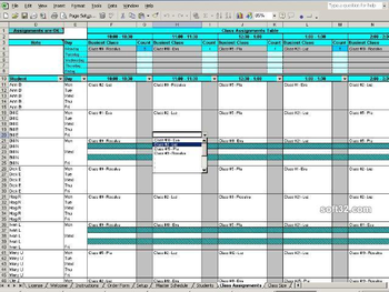 Create Student Class Schedules screenshot 2
