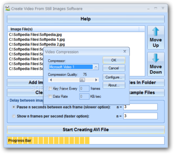 Create Video From Still Images Software screenshot 2