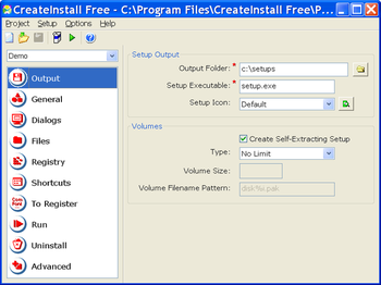 CreateInstall Free screenshot