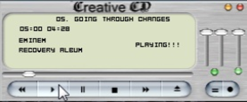 Creative CD screenshot