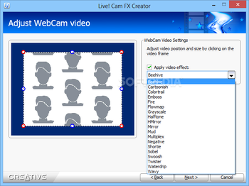 Creative Live! Cam FX Creator screenshot 6