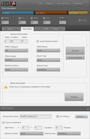 Creative TextFX screenshot