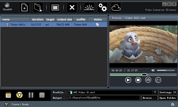 Creative Zen Video Converter screenshot