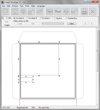 Creator Envelope G screenshot