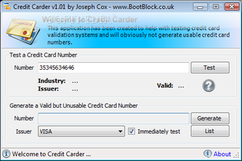 Credit Carder screenshot