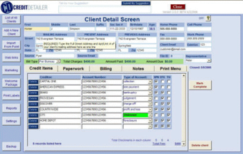 Credit Detailer screenshot 2