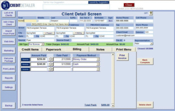 Credit Detailer screenshot 3