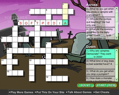 Creepy Crossword screenshot 2